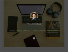 Tablet Screenshot of antoniomele.es